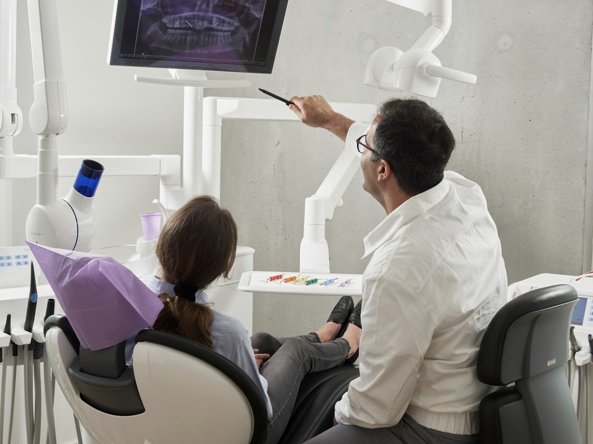 Dental clinic treatment room