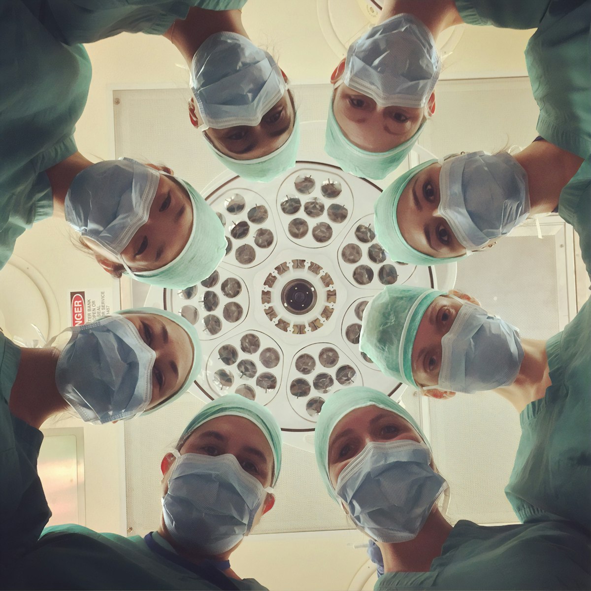 Clinical team in discussion
